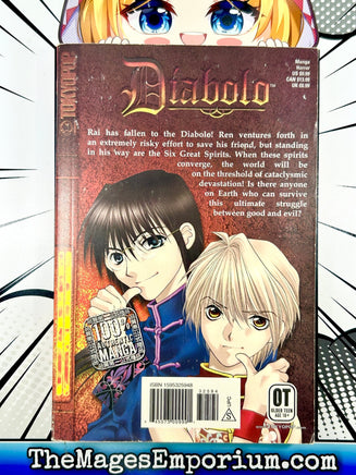 Diabolo Vol 3 - The Mage's Emporium Tokyopop 2312 copydes Used English Manga Japanese Style Comic Book