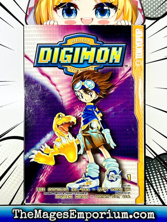 Digimon Vol 1 - The Mage's Emporium Tokyopop Used English Manga Japanese Style Comic Book