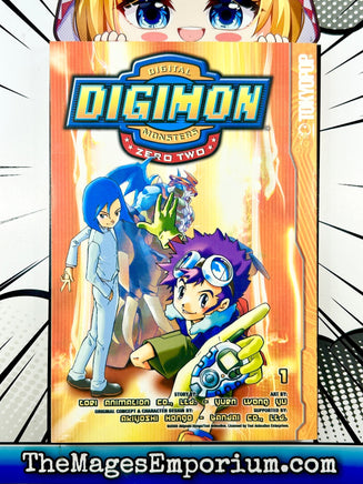 Digimon Zero Two Vol 1 - The Mage's Emporium Tokyopop 2312 alltags description Used English Manga Japanese Style Comic Book