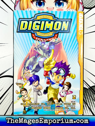 Digimon Zero Two Vol 2 - The Mage's Emporium Tokyopop 2312 alltags description Used English Manga Japanese Style Comic Book