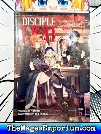 Disciple of Ligh Vol 5 Light Novel - The Mage's Emporium Seven Seas 2403 alltags description Used English Light Novel Japanese Style Comic Book