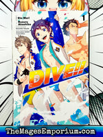 Dive!! Vol 1 - The Mage's Emporium Yen Press 2403 bis 4 copydes Used English Manga Japanese Style Comic Book
