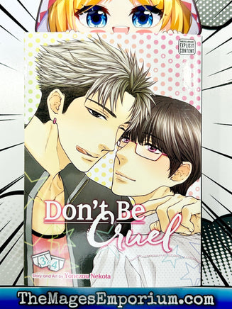 Don't Be Cruel Vol 3 and 4 - The Mage's Emporium Sublime Missing Author Used English Manga Japanese Style Comic Book