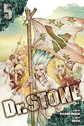 Dr. Stone Vol 5 - The Mage's Emporium Viz Media 3-6 add barcode english Used English Manga Japanese Style Comic Book