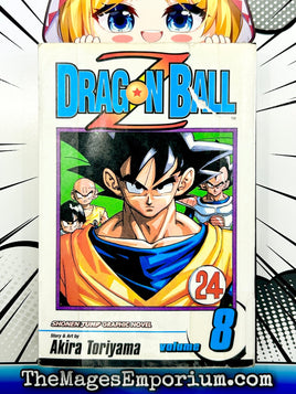 Dragon Ball Z Vol 8 Ex Library - The Mage's Emporium The Mage's Emporium Missing Author Used English Manga Japanese Style Comic Book