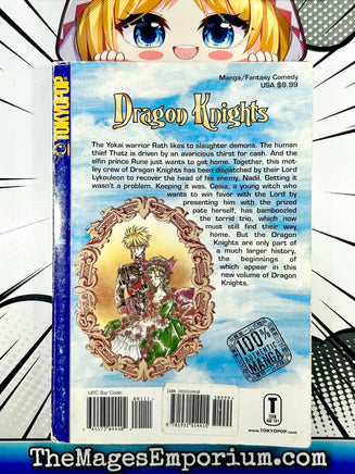 Dragon Knights Vol 2 - The Mage's Emporium Tokyopop 2312 copydes Used English Manga Japanese Style Comic Book