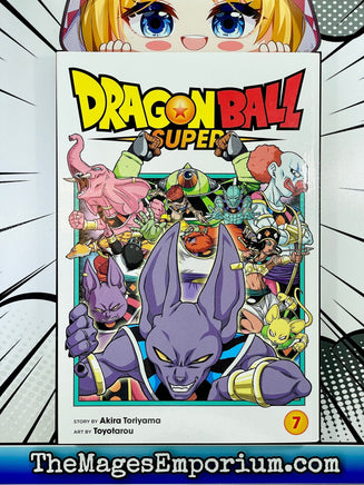 DragonBall Super Vol 7 - The Mage's Emporium Viz Media 3-6 english in-stock Used English Manga Japanese Style Comic Book