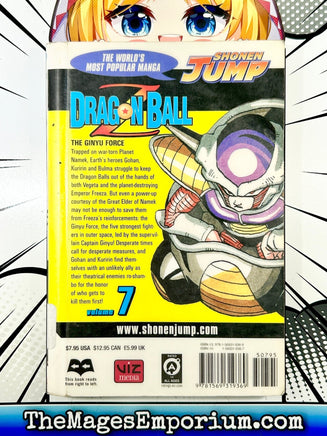 Dragonball Z Vol 7 Ex Library - The Mage's Emporium Viz Media Used English Manga Japanese Style Comic Book