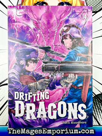 Drifting Dragons Vol 14 - The Mage's Emporium Kodansha 2401 alltags description Used English Manga Japanese Style Comic Book