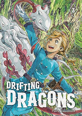 Drifting Dragons Vol 3 - The Mage's Emporium Kodansha Used English Manga Japanese Style Comic Book