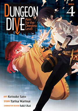 Dungeon Dive Aim for the Deepest Level Vol 4 - The Mage's Emporium Seven Seas Missing Author Need all tags Used English Manga Japanese Style Comic Book
