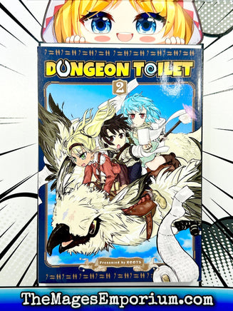 Dungeon Toilet Vol 2 - The Mage's Emporium Seven Seas 2402 alltags description Used English Manga Japanese Style Comic Book