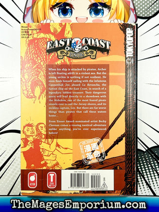 East Coast Rising Vol 1 - The Mage's Emporium Tokyopop 2401 bis4 Used English Manga Japanese Style Comic Book