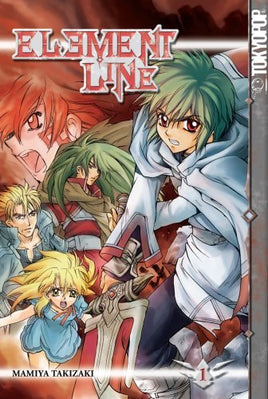 Element Line Vol 1 - The Mage's Emporium Tokyopop Missing Author Used English Manga Japanese Style Comic Book