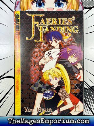 Faerie's Landing Vol 11 - The Mage's Emporium Tokyopop Comedy Fantasy Teen Used English Manga Japanese Style Comic Book
