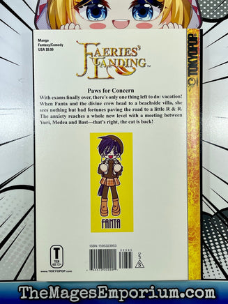 Faeries' Landing Vol 7 - The Mage's Emporium Tokyopop Comedy Fantasy Teen Used English Manga Japanese Style Comic Book