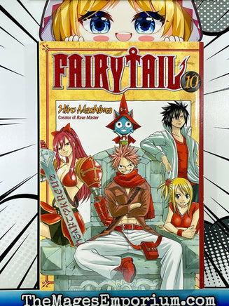 Fairy Tail Vol 10 - The Mage's Emporium Kodansha 3-6 add barcode english Used English Manga Japanese Style Comic Book