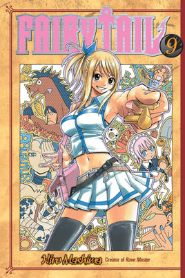 FairyTail Vol 9 - The Mage's Emporium Kodansha Shonen Teen Update Photo Used English Manga Japanese Style Comic Book