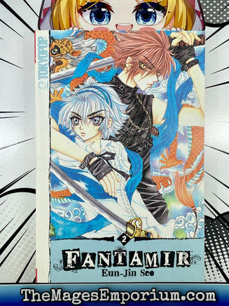Fantamir Vol 2 - The Mage's Emporium Tokyopop Fantasy Teen Used English Manga Japanese Style Comic Book