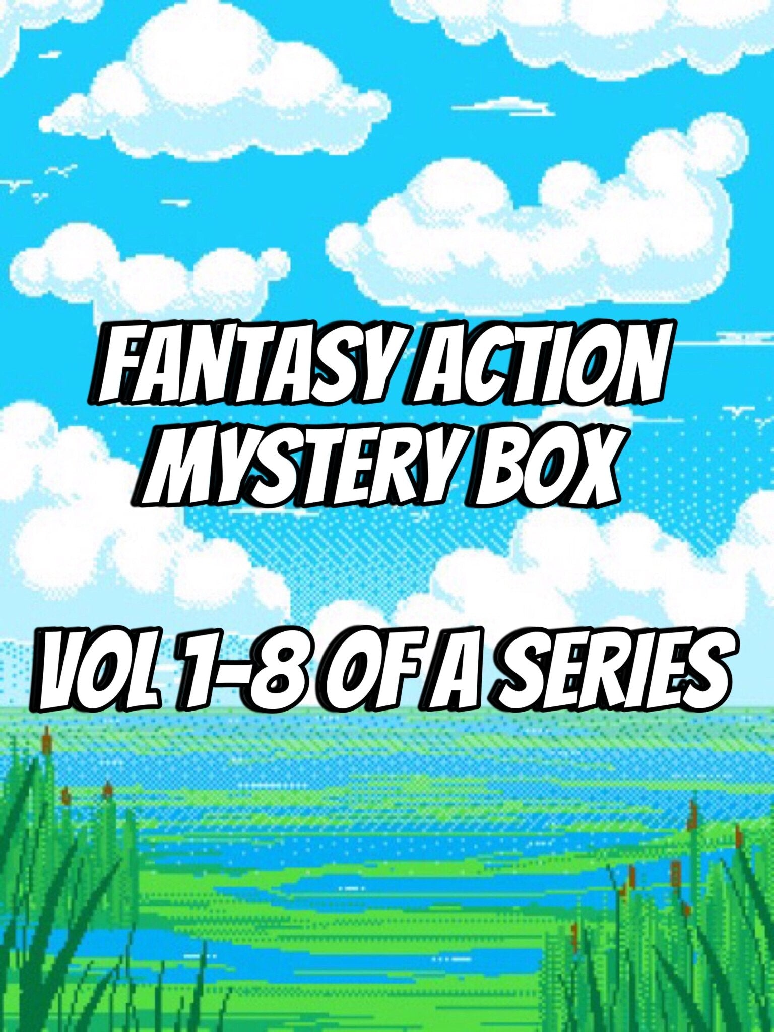 Fantasy Action Themed Volumes 1-8 Mystery Manga Box - English Mixed Manga