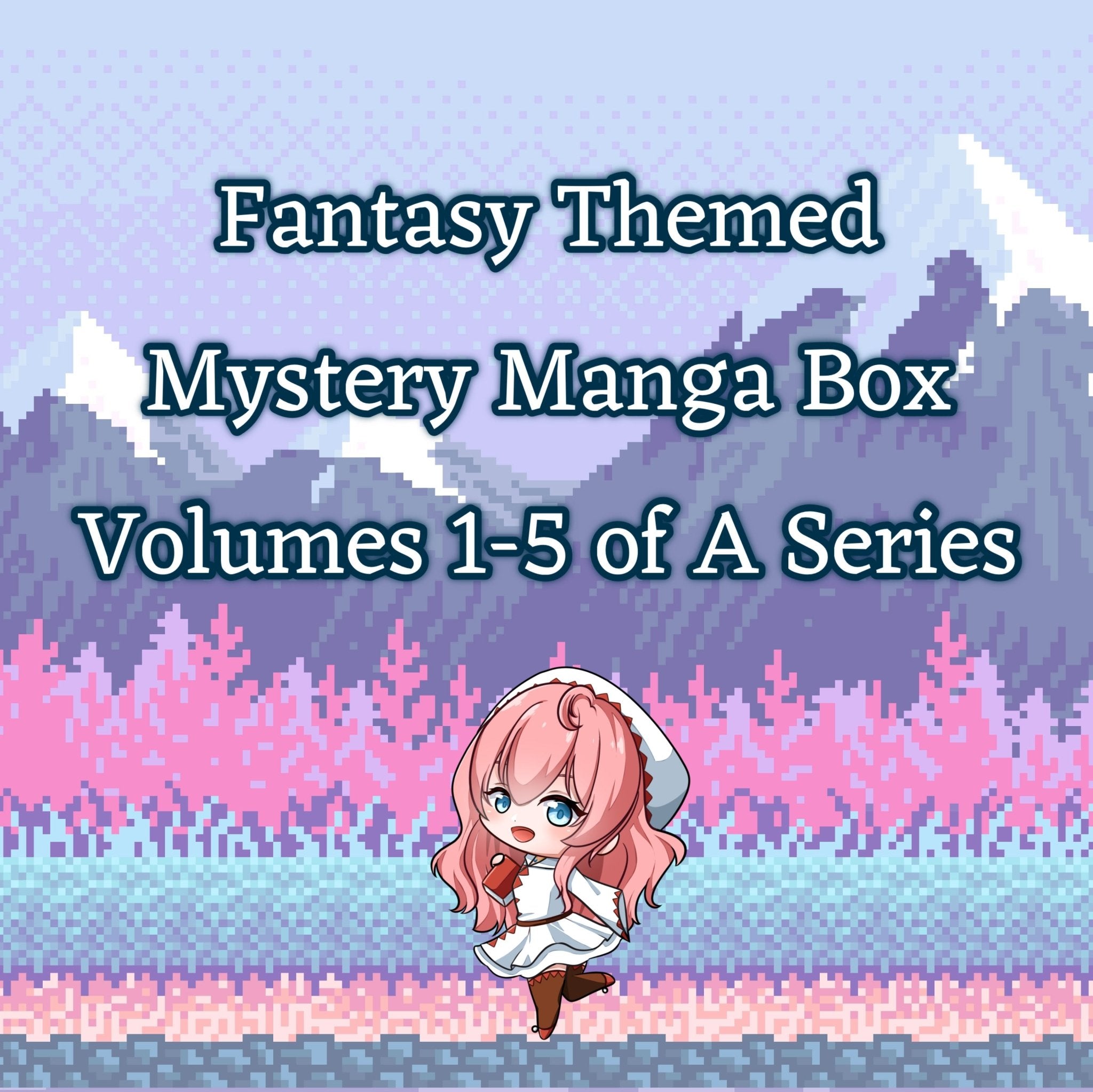 Fantasy Themed Volumes 1-5 Mystery Manga Box - English Mixed Manga