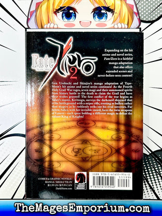 Fate/Zero Vol 2 - The Mage's Emporium Dark Horse 2311 Used English Manga Japanese Style Comic Book