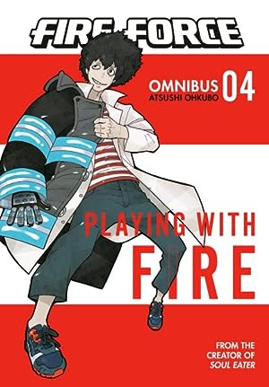 Fire Force Omnibus Vol 4 Playing with Fire - The Mage's Emporium Kodansha Used English Manga Japanese Style Comic Book