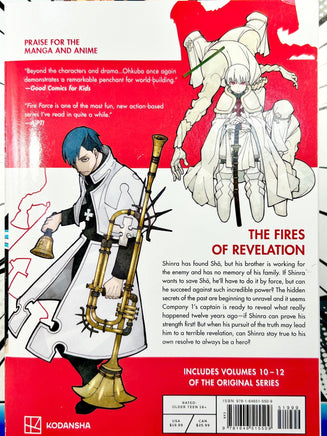 Fire Force Omnibus Vol 4 Playing with Fire - The Mage's Emporium Kodansha 2401 copydes Used English Manga Japanese Style Comic Book