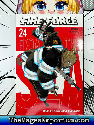 Fire Force Vol 24 - The Mage's Emporium Kodansha 3-6 add barcode english Used English Manga Japanese Style Comic Book