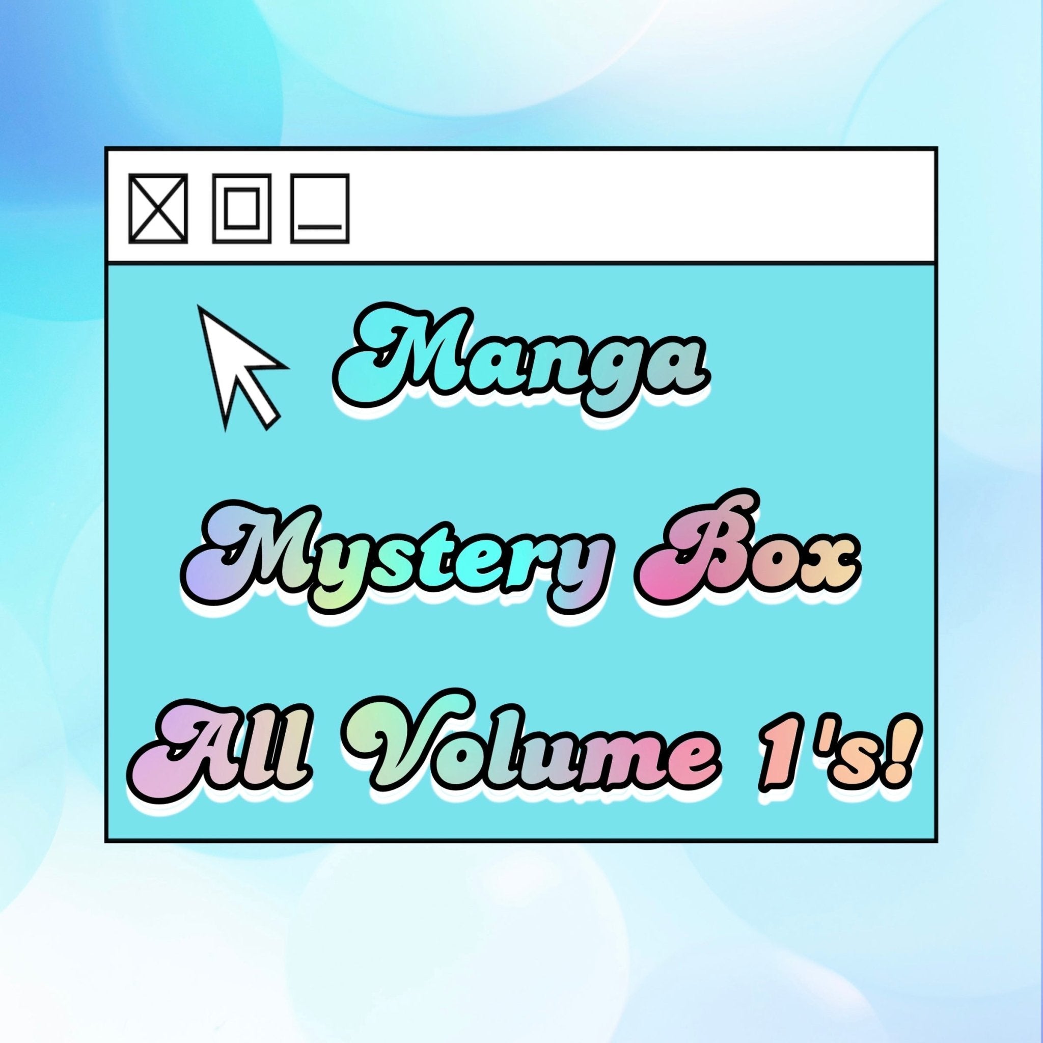 The Mage's Emporium's Mystery Manga Box - English Shonen Manga Manga