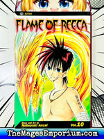 Flame of Recca Vol 10 - The Mage's Emporium Viz Media 2310 description publicationyear Used English Manga Japanese Style Comic Book