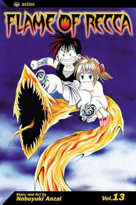 Flame of Recca Vol 13 - The Mage's Emporium Viz Media Action Older Teen Used English Manga Japanese Style Comic Book