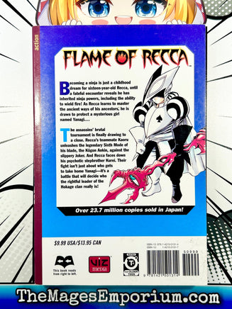Flame of Recca Vol 15 - The Mage's Emporium Viz Media 2401 bis5 copydes Used English Manga Japanese Style Comic Book