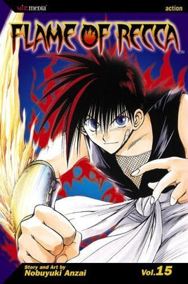 Flame of Recca Vol 15 - The Mage's Emporium Viz Media Action Teen Used English Manga Japanese Style Comic Book