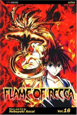 Flame of Recca Vol 16 - The Mage's Emporium The Mage's Emporium Used English Manga Japanese Style Comic Book