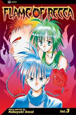 Flame of Recca Vol 3 - The Mage's Emporium Viz Media Older Teen Used English Manga Japanese Style Comic Book
