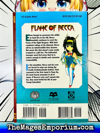 Flame of Recca Vol 5 - The Mage's Emporium Viz Media 2310 description publicationyear Used English Manga Japanese Style Comic Book