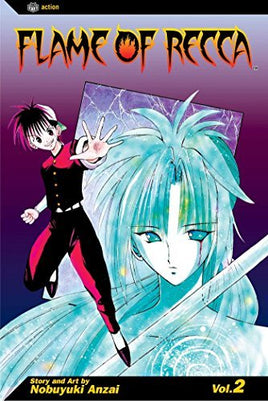 Flames of Recca Vol 2 - The Mage's Emporium Viz Media Used English Manga Japanese Style Comic Book