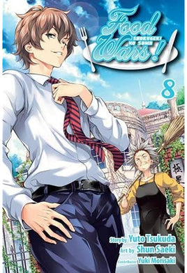 Food Wars Vol 8 - The Mage's Emporium The Mage's Emporium Used English Manga Japanese Style Comic Book