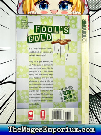 Fool's Gold Vol 2 - The Mage's Emporium Tokyopop 3-6 add barcode comedy Used English Manga Japanese Style Comic Book