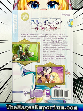 Formerly, The Fallen Daughter of the Duke Vol 1 - The Mage's Emporium Tokyopop Used English Manga Japanese Style Comic Book