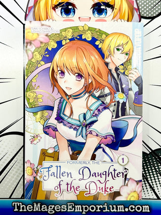 Formerly, The Fallen Daughter of the Duke Vol 1 - The Mage's Emporium Tokyopop Used English Manga Japanese Style Comic Book