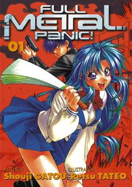 Full Metal Panic! Vol 1 - The Mage's Emporium ADV Manga Action Comedy Oversized Used English Manga Japanese Style Comic Book