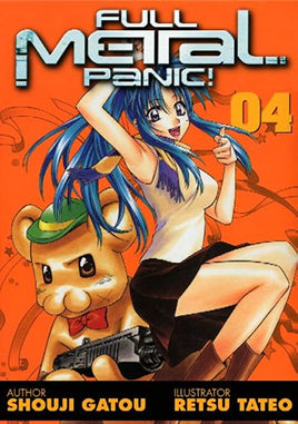 Full Metal Panic Vol 4 - The Mage's Emporium ADV Manga Action Comedy Oversized Used English Manga Japanese Style Comic Book