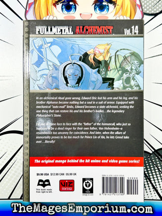 Fullmetal Alchemist Vol 14 - The Mage's Emporium Viz Media 2403 action bis1 Used English Manga Japanese Style Comic Book
