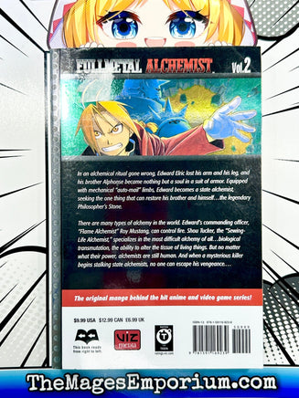 Fullmetal Alchemist Vol 2 - The Mage's Emporium Viz Media Missing Author Used English Manga Japanese Style Comic Book