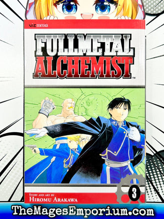 FullMetal Alchemist Vol 3 - The Mage's Emporium Viz Media 2403 action bis1 Used English Manga Japanese Style Comic Book