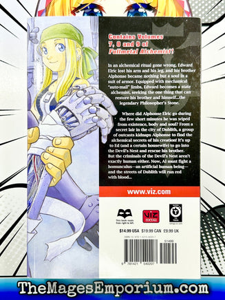 Fullmetal Alchemist Vol 7 - 9 Omnibus - The Mage's Emporium Viz Media Used English Manga Japanese Style Comic Book