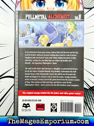 Fullmetal Alchemist Vol 8 - The Mage's Emporium Viz Media 2403 action bis3 Used English Manga Japanese Style Comic Book