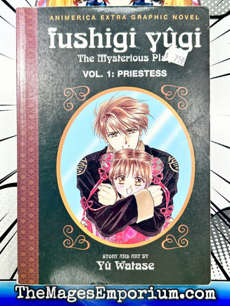 Fushigi Yugi Vol 1 Priestess Oversized - The Mage's Emporium Viz Media Missing Author Used English Manga Japanese Style Comic Book
